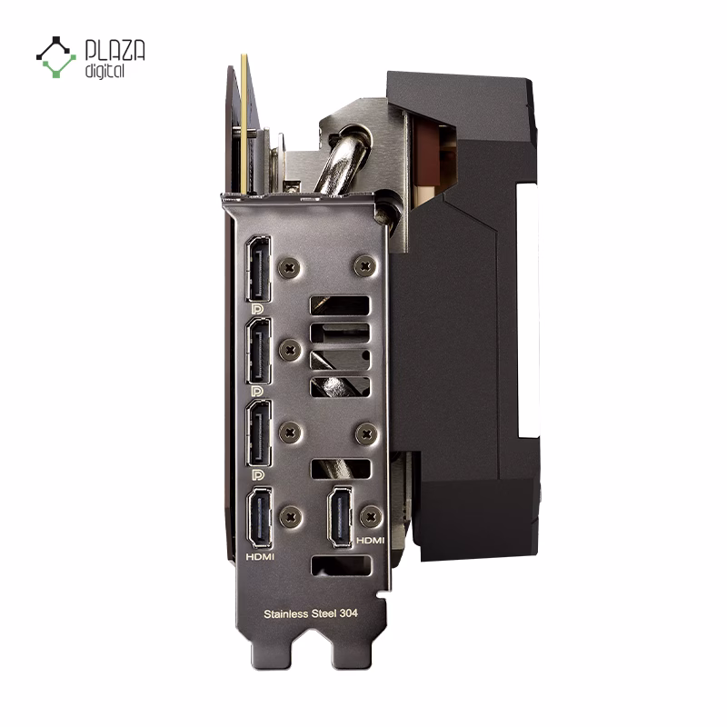 درگاه های کارت گرافیک ایسوس مدل GeForce RTX 4080 SUPER 16GB GDDR6X Noctua OC Edition حافظه 16 گیگابایت پلازا دیجیتال