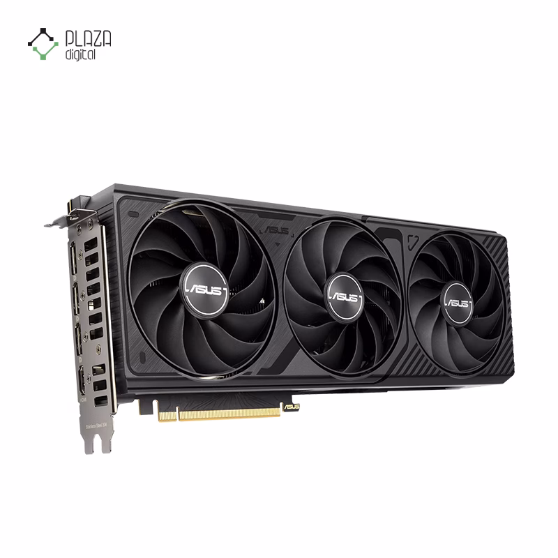 درگاه های کارت گرافیک ایسوس مدل PRIME GeForce RTX 4070 Ti SUPER 16GB GDDR6X OC Edition حافظه 16 گیگابایت پلازا دیجیتال