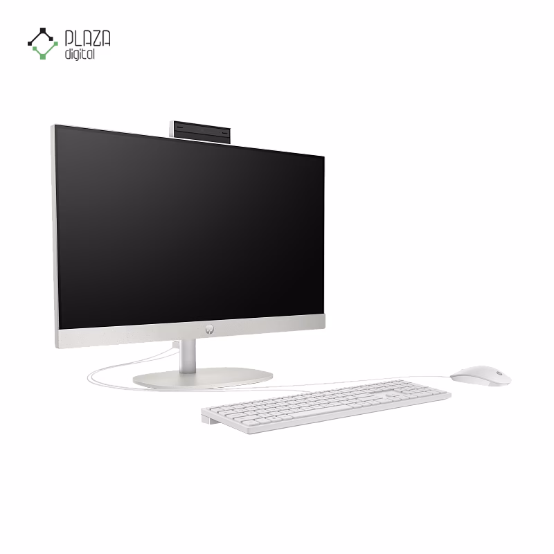 نمای سمت راست کامپیوتر All in One اچ پی 23.8 اینچی مدل HP 24-cr0255nh i7 1355U 16GB 512GB Iris Xe پلازا دیجیتال