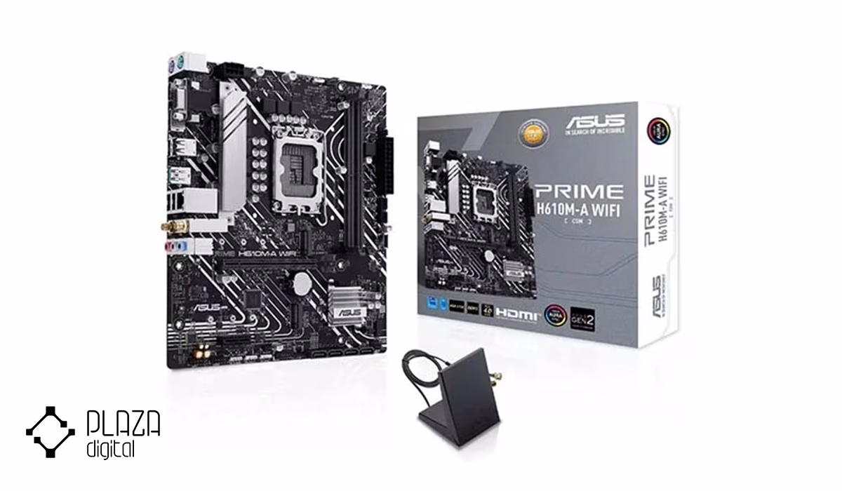 بهترین مادربرد ایسوس را بشناسید 21 مادربرد ایسوس مدل PRIME H610M-A WIFI D5