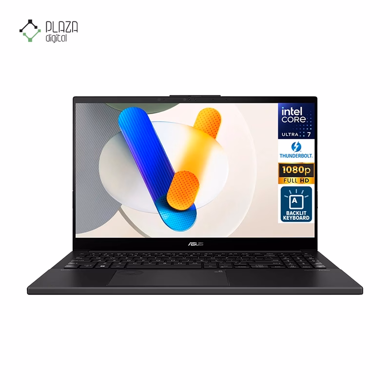 لپ تاپ ایسوس 15.6 اینچی مدل Vivobook Pro 15 OLED Q533MJ Ultra 7 155H 40GB 1TB RTX3050 پلازادیجیتال