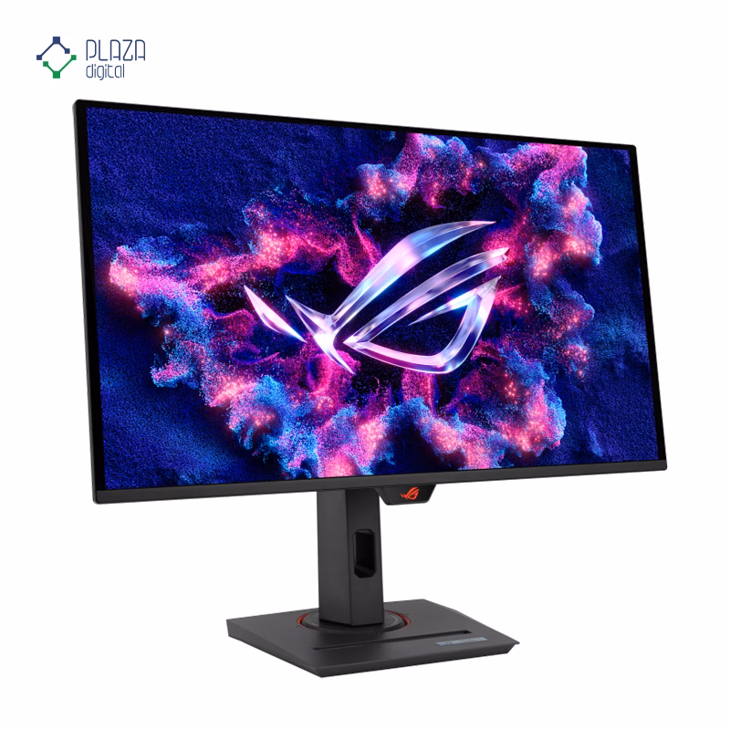 نمای سمت راست مانیتور گیمینگ ایسوس 26.5 اینچی مدل ROG Strix OLED XG27ACDNG پلازا دیجیتال