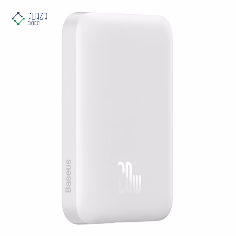 پاوربانک باسئوس مدل Magnetic Mini Wireless ظرفیت 6000 میلی آمپر ساعت - پلازا دیجیتال