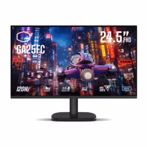 مانیتور گیمینگ کولر مستر 24.5 اینچ مدل GA25FC - مشکی - پلازادیجیتال