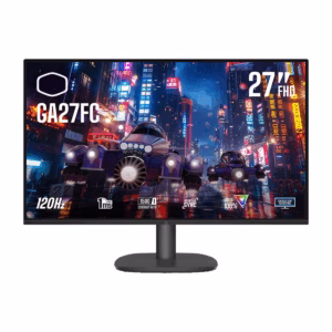 مانیتور گیمینگ کولر مستر 27 اینچ مدل GA27FC - مشکی - پلازادیجیتال