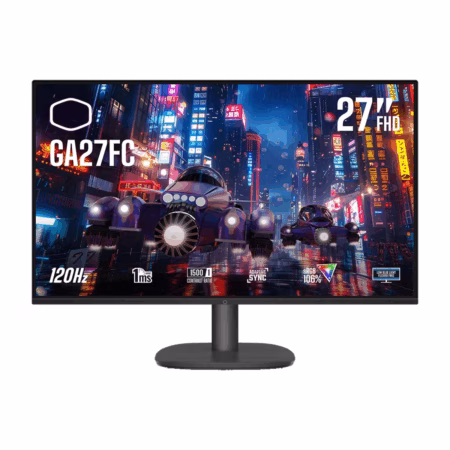 مانیتور گیمینگ کولر مستر 27 اینچ مدل GA27FC - مشکی - پلازادیجیتال