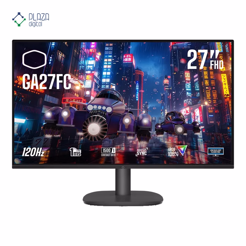 مانیتور گیمینگ کولر مستر 27 اینچ مدل GA27FC - پلازادیجیتال