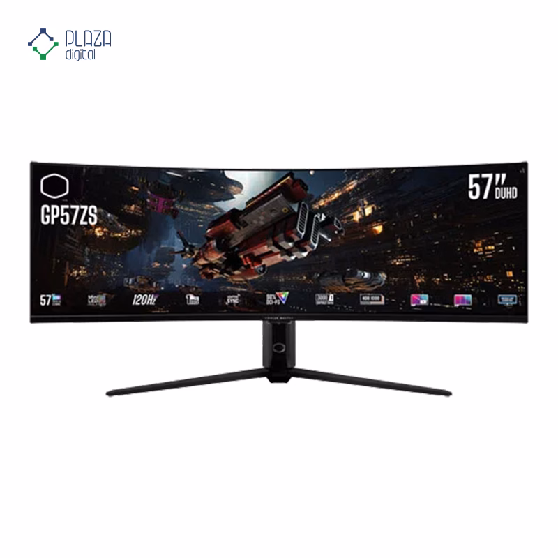مانیتور گیمینگ کولر مستر 57 اینچ مدل GP57ZS - پلازادیجیتال
