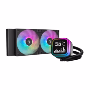 خنک کننده پردازنده مایع دیپ کول مدل LP240 ARGB - مشکی - پلازادیجیتال