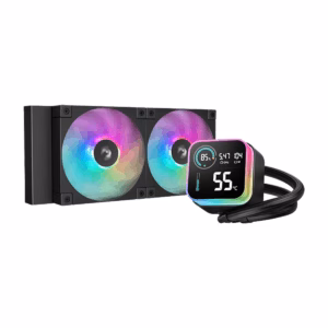 خنک کننده پردازنده مایع دیپ کول مدل LQ240 ARGB - مشکی - پلازادیجیتال