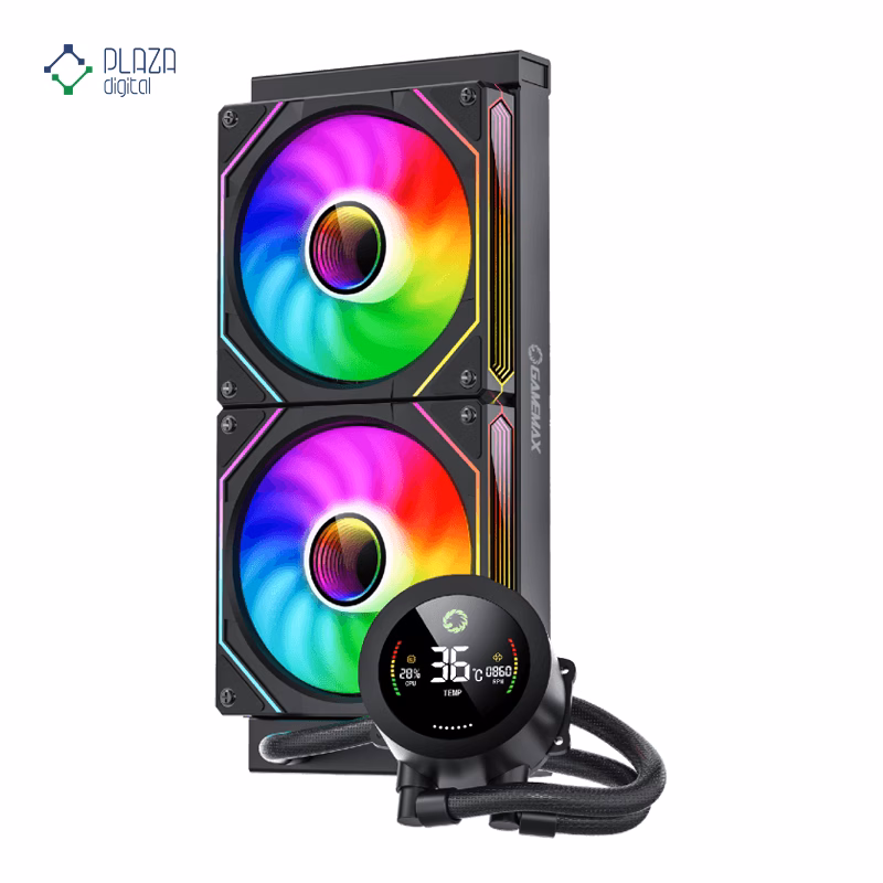 خنک کننده پردازنده مایع گیم مکس مدل IceBurg 240 Digital - پلازادیجیتال