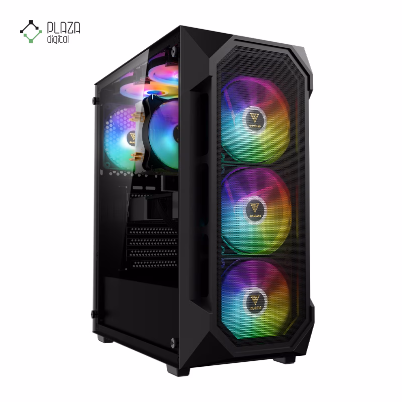 کیس کامپیوتر گیم دیاس مدل AURA GC1 ELITE پلازادیجیتال