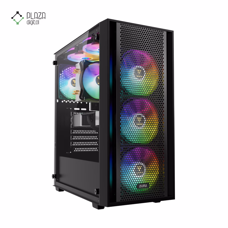 کیس کامپیوتر گیم دیاس مدل AURA GC2 ELITE پلازادیجیتال