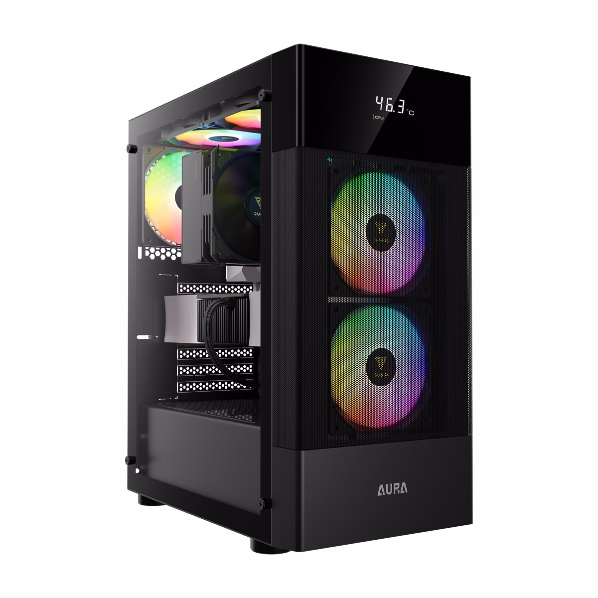 کیس کامپیوتر گیم دیاس مدل AURA GC5 پلازادیجیتال