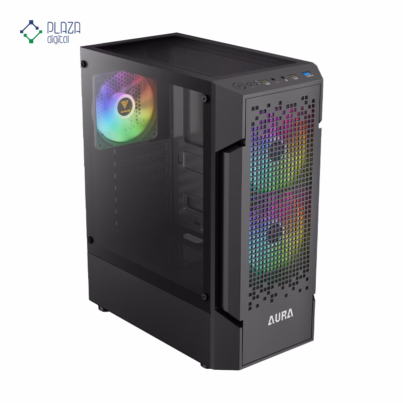 کیس کامپیوتر گیمینگ گیم دیاس مدل AURA GC7 پلازادیجیتال