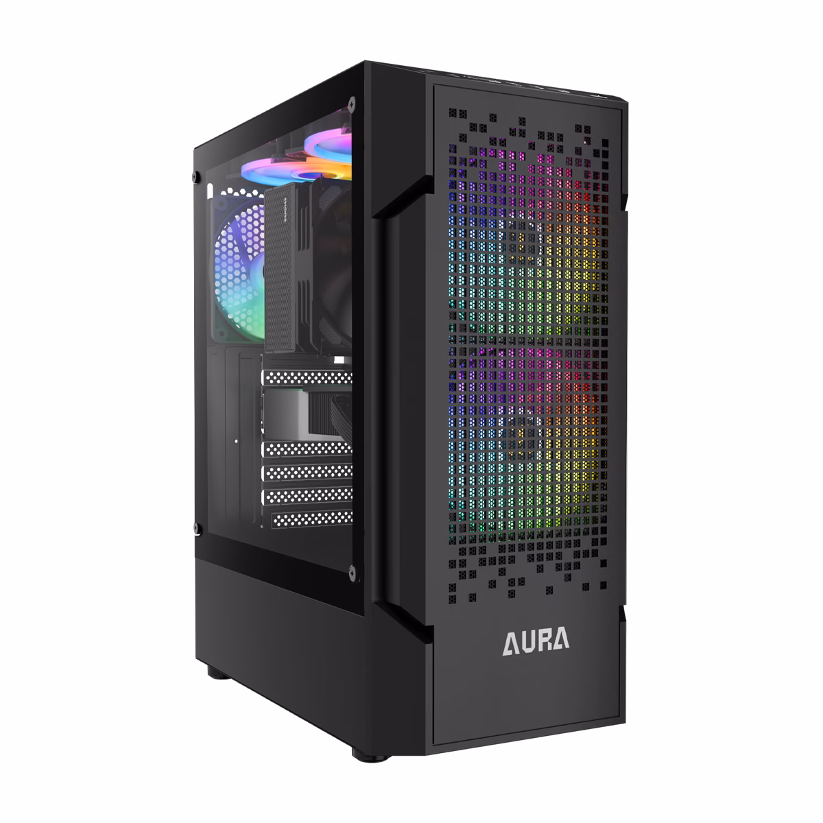 کیس کامپیوتر گیمینگ گیم دیاس مدل AURA GC7 پلازادیجیتال