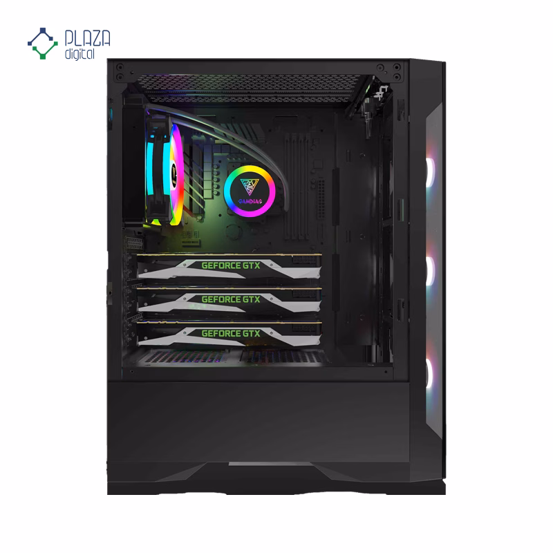 کیس کامپیوتر گیمینگ گیم دیاس مدل TALOS E2 ELITE پلازادیجیتال