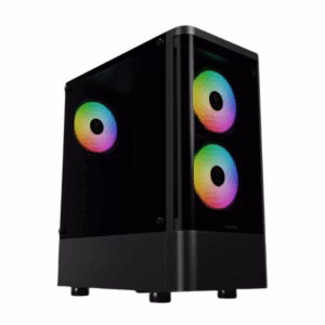 کیس کامپیوتر گیمینگ گیم دیاس مدل TALOS E3 CG - مشکی - پلازادیجیتال