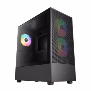 نمونه کیس کامپیوتر گیمینگ گیم دیاس مدل Talos E3 MESH elite - مشکی - پلازادیجیتال