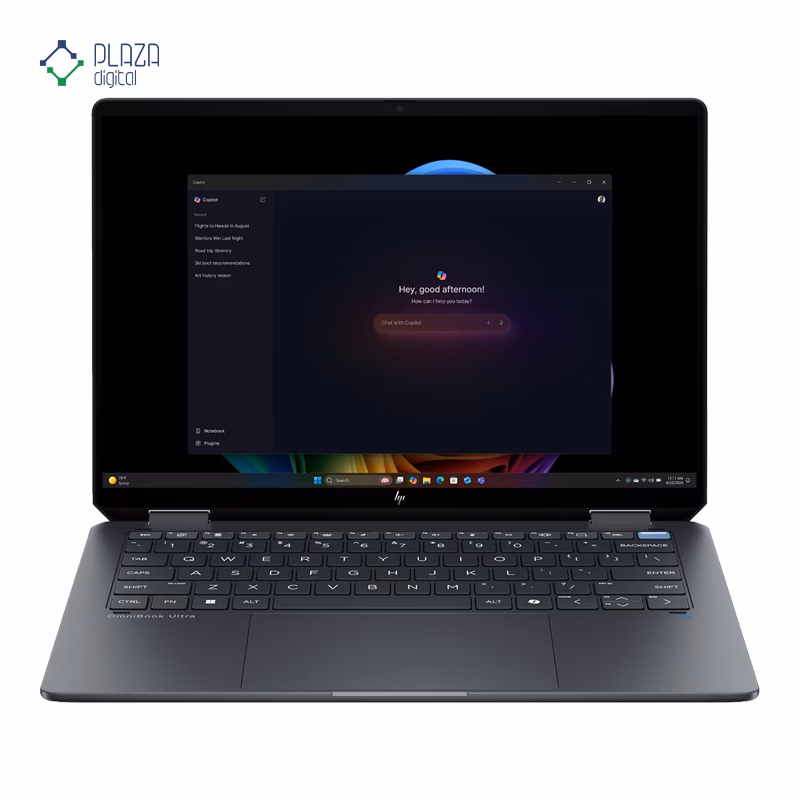لپ تاپ اچ پی 14 اینچی مدل OmniBook Ultra Flip 14t-fh000 Ultra 7 256V 16GB 1TB Arc - پلازا دیجیتال