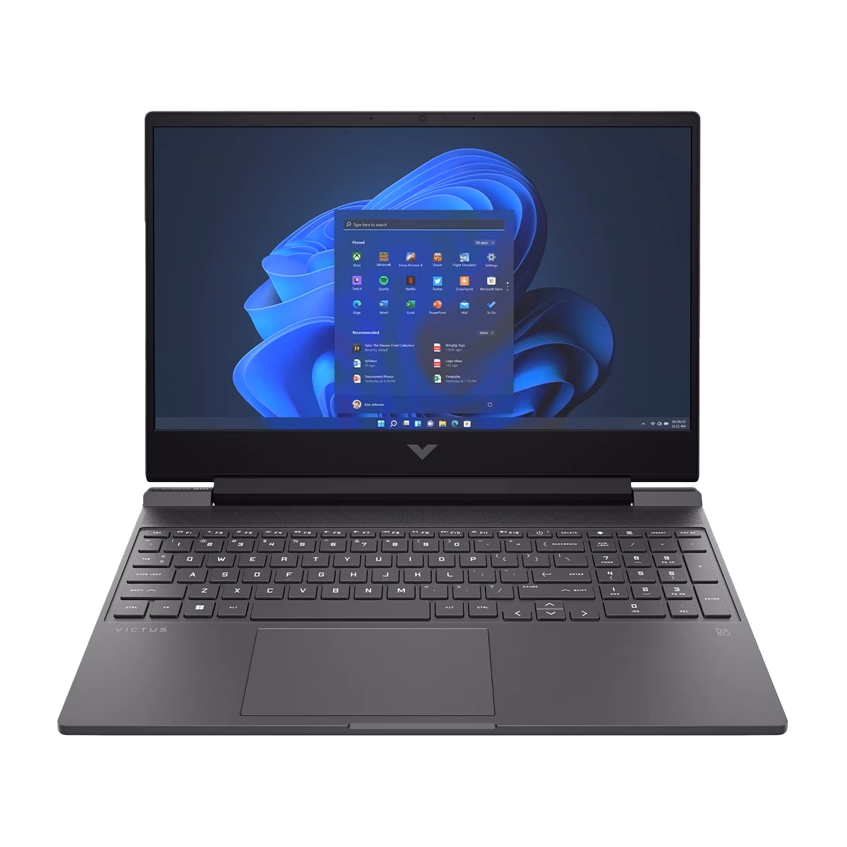 لپ تاپ اچ پی 15.6 اینچی مدل Victus 15-fb2082wm R5 8645HS 32GB 1TB RTX4050 پلازادیجیتال