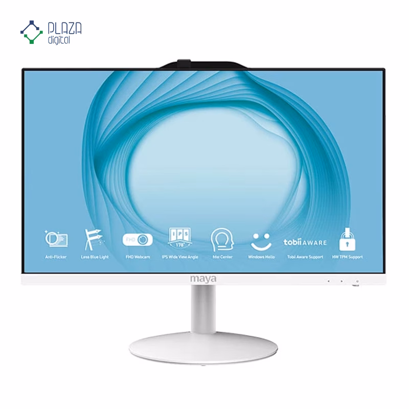 کامپیوتر All in One مایا 23.8 اینچی مدل MA24 D12 Core i5 12400 16GB 1TB UHD پلازادیجیتال