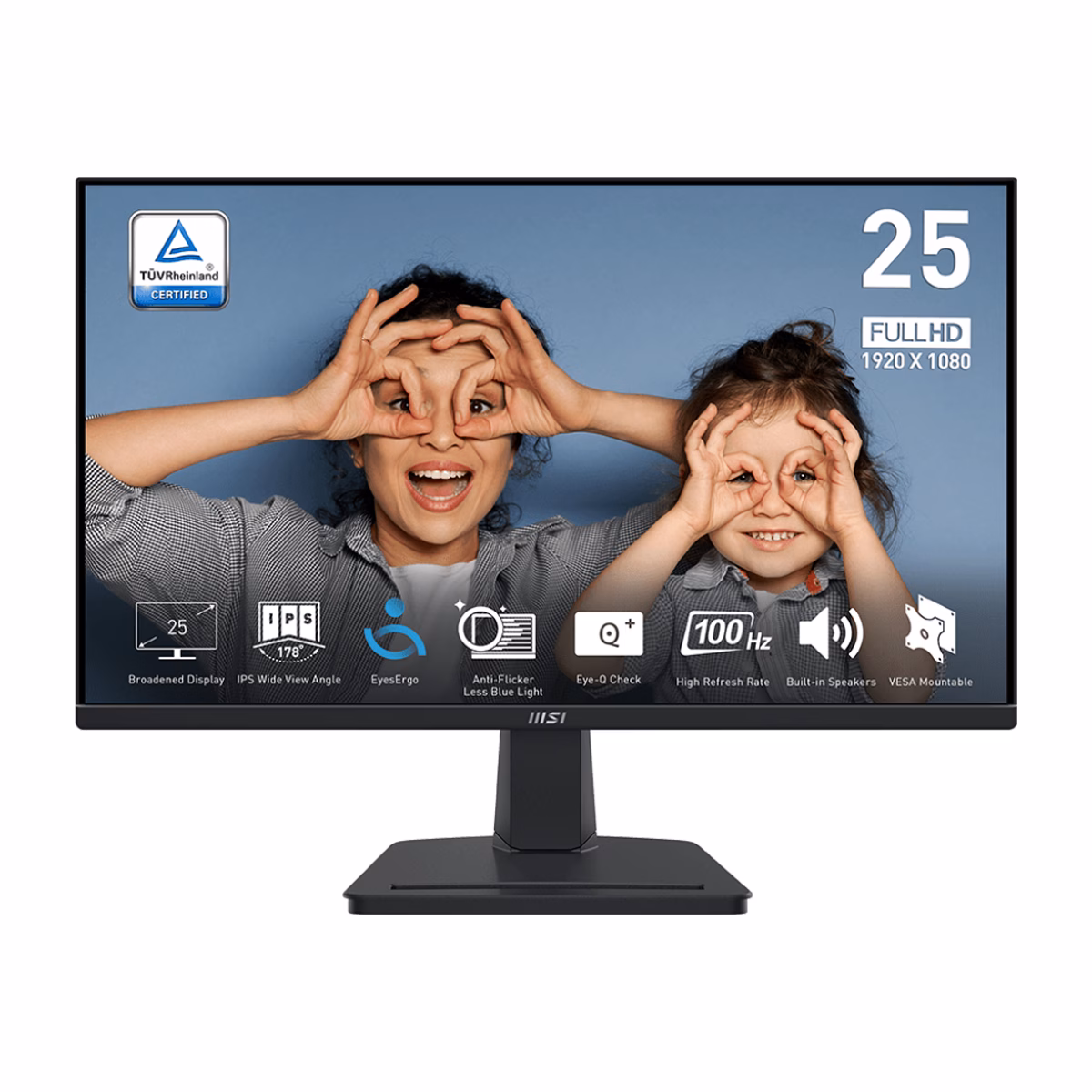 مانیتور 24.5 اینچی ام اس ای مدل PRO MP251 - مشکی - پلازادیجیتال