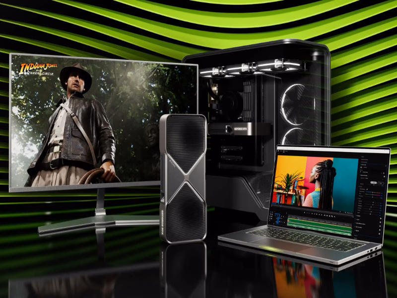 Nvidia GeForce RTX 5070 gaming laptop promo 1