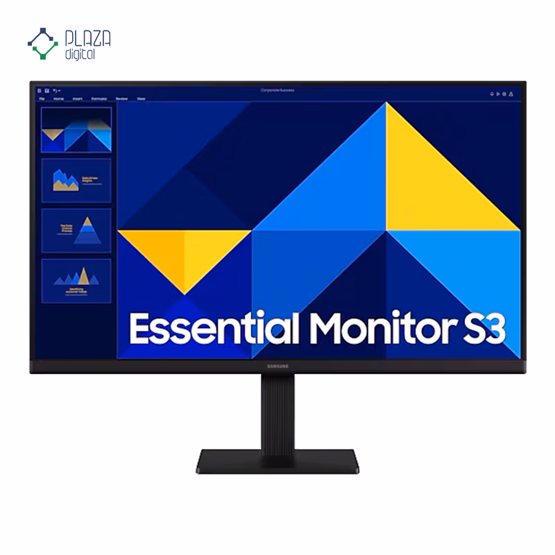 مانیتور سامسونگ 24 اینچی مدل Essential S30GD LS24D300GAMXUE - پلازا دیجیتال