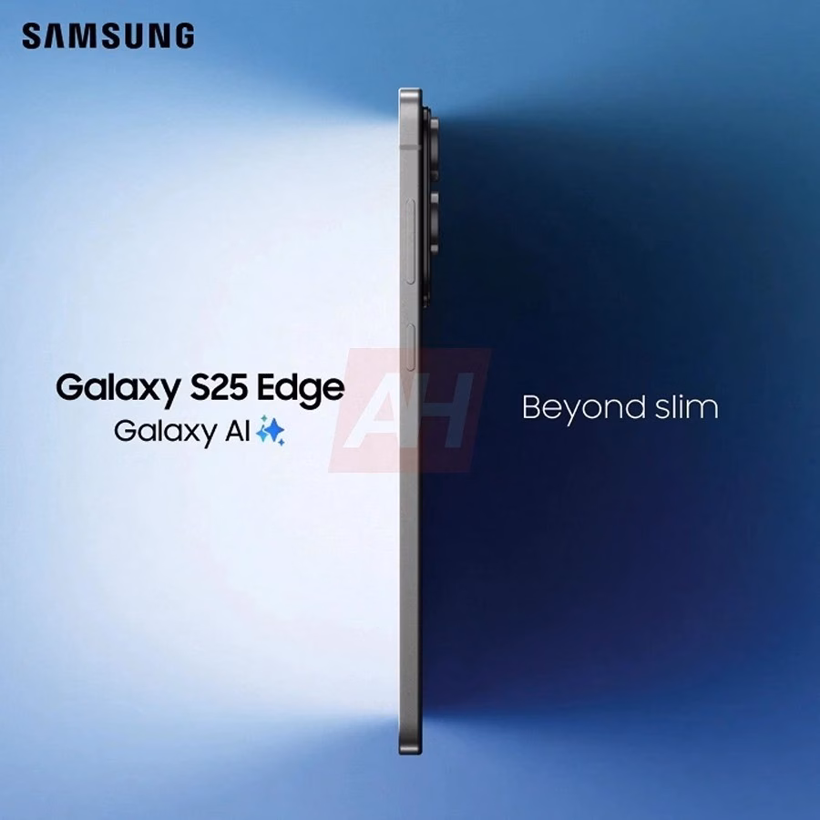 Samsung Galaxy S25 Edge leaked promo materials۴
