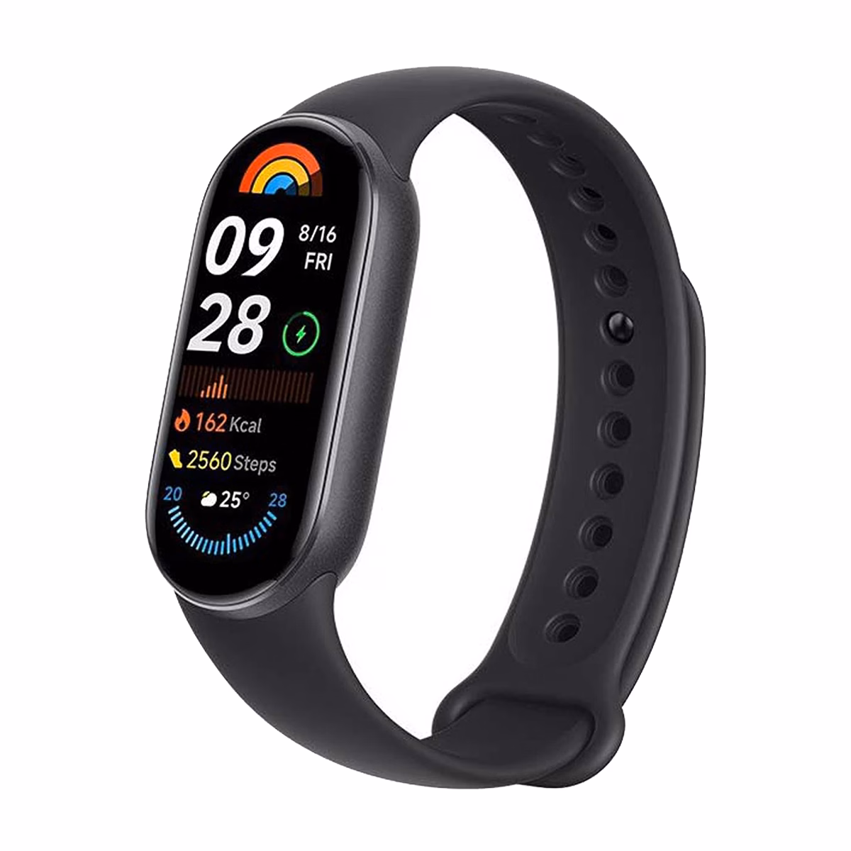 مچ بند هوشمند شیائومی مدل Mi Band 9 - مشکی - پلازا دیجیتال