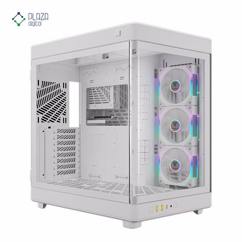 کیس کامپیوتر گیم دیاس مدل NESO P1 PRO رنگ سفید پلازا دیجیتال