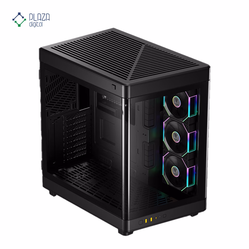 کیس کامپیوتر گیم دیاس مدل NESO P1 PRO رنگ مشکی پلازا دیجیتال