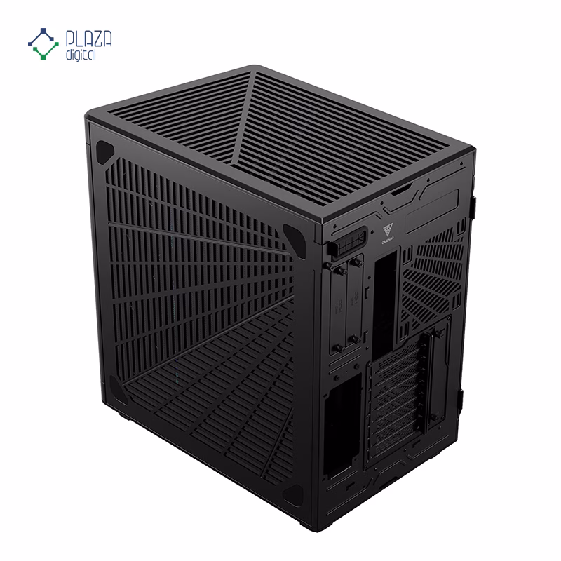 نمای سمت چپ کیس کامپیوتر گیم دیاس مدل NESO P1 PRO رنگ مشکی پلازا دیجیتال