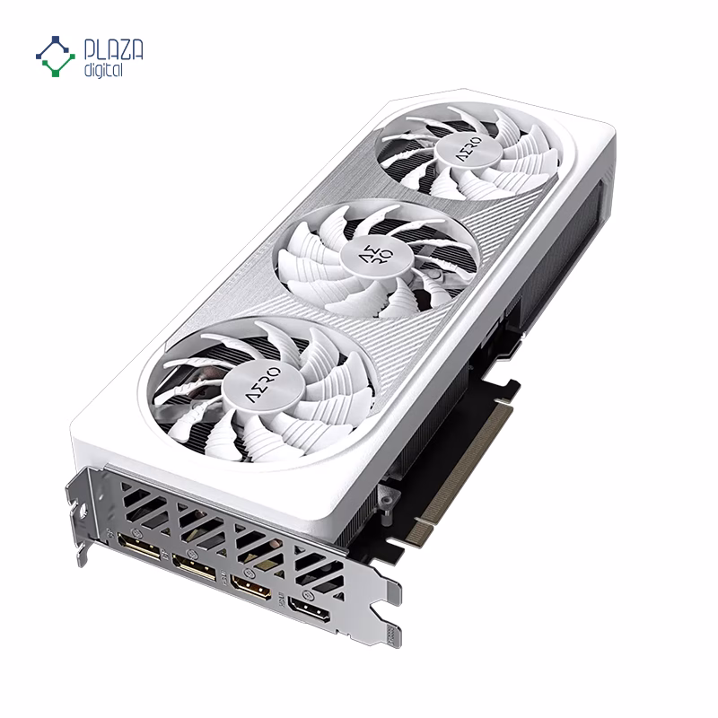 کارت گرافیک گیگابایت مدل GeForce RTX 4060 Ti AERO OC 8G حافظه 8 گیگابایت رنگ سفید پلازا دیجیتال