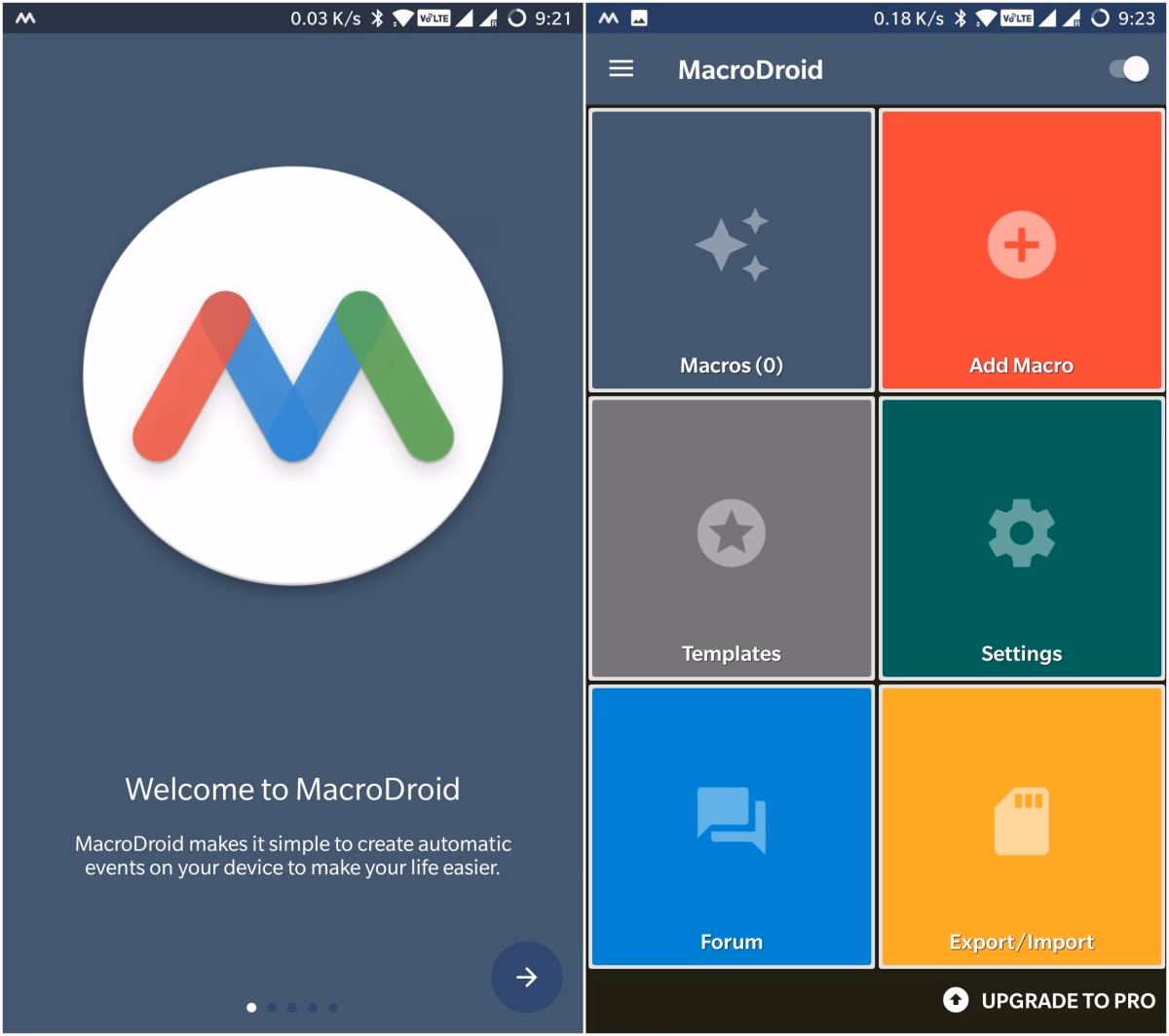 macrodroid simple automation app