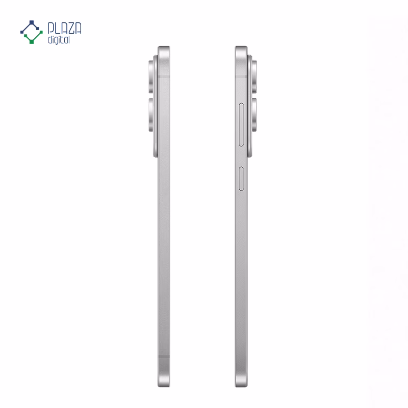 نمای کنار گوشی موبایل سامسونگ مدل Galaxy S25 Edge ظرفیت 256 گیگابایت رم 12 گیگابایت - ویتنام رنگ نقره ای پلازا دیجیتال
