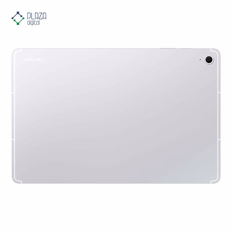 نمای پشت تبلت سامسونگ مدل Galaxy Tab S10 FE Plus WiFi ظرفیت 128 گیگابایت رم 8 گیگابایت رنگ نقره ای پلازا دیجیتال