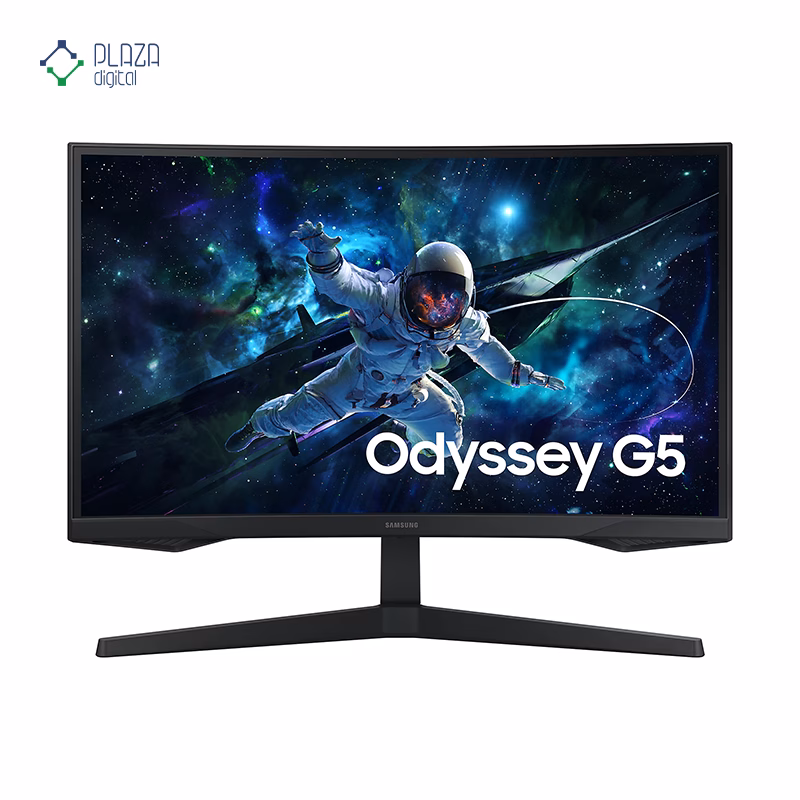 مانیتور گیمینگ سامسونگ 27 اینچی مدل Odyssey G5 LS27CG552EMXUE پلازا دیجیتال