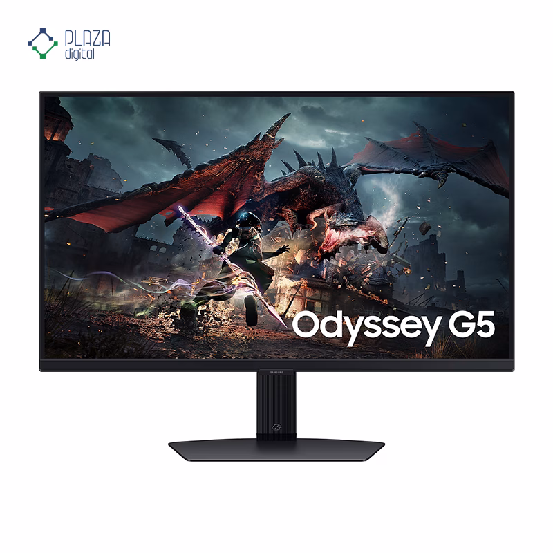 مانیتور گیمینگ سامسونگ 27 اینچی مدل Odyssey G5 LS27DG502EMXUE پلازا دیجیتال