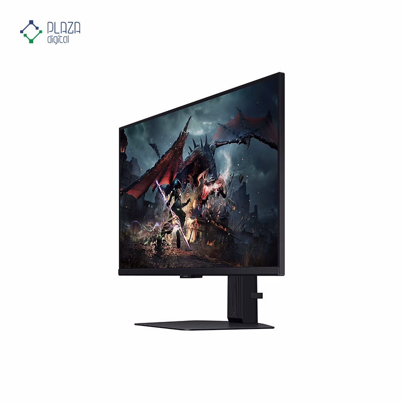 نمای سمت چپ مانیتور گیمینگ سامسونگ 27 اینچی مدل Odyssey G5 LS27DG502EMXUE پلازا دیجیتال