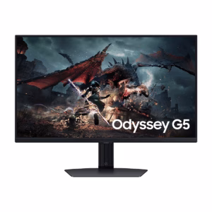مانیتور گیمینگ سامسونگ 27 اینچی مدل Odyssey G5 LS27DG502EMXUE پلازا دیجیتال