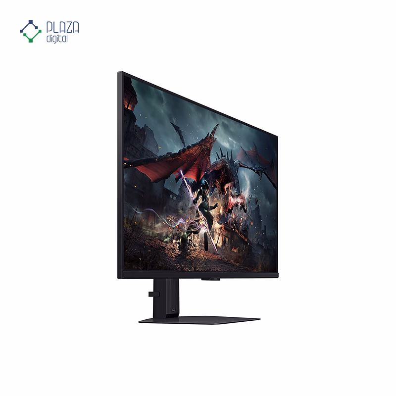 نمای سمت راست مانیتور گیمینگ سامسونگ 32 اینچی مدل Odyssey G5 LS32DG502EMXUE پلازا دیجیتال