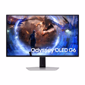 مانیتور گیمینگ سامسونگ 27 اینچی مدل Odyssey OLED G6 LS27DG602SMXUE پلازا دیجیتال