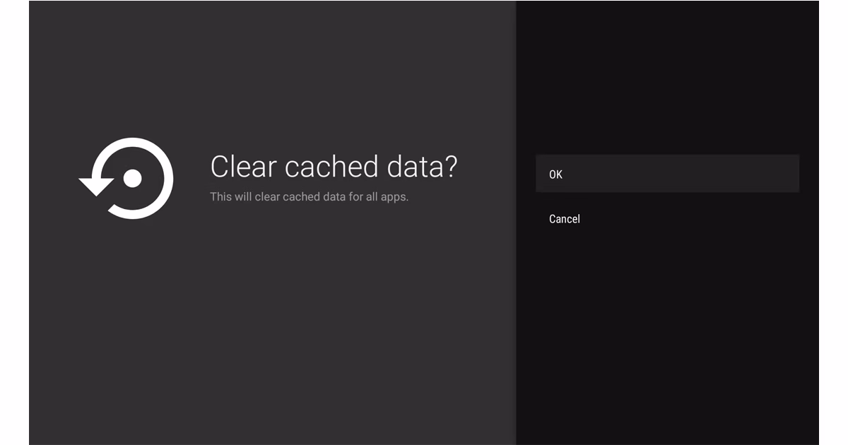smart tv cache step 4