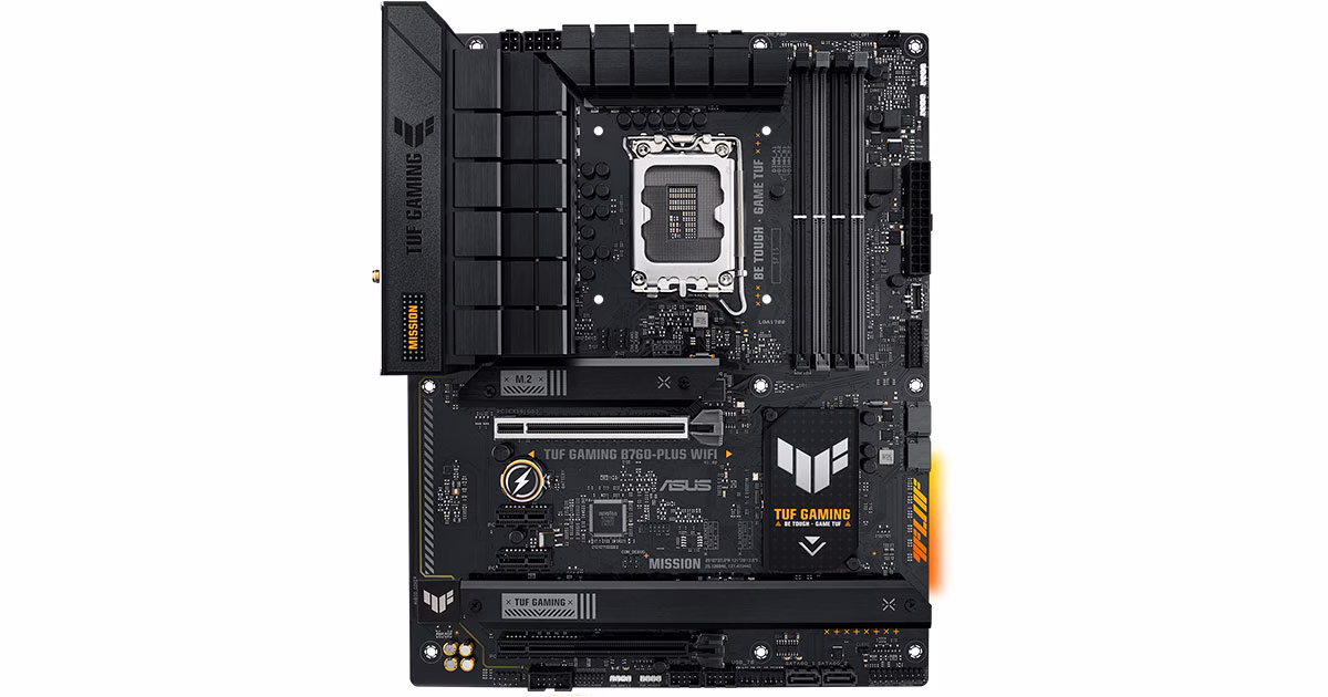 مادربرد ایسوس مدل TUF GAMING B760-PLUS WIFI DDR5