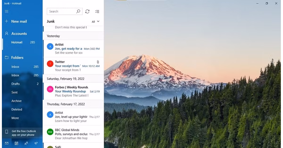 windows mail