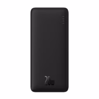 پاوربانک باسئوس مدل Airpow PPQD09000 ظرفیت 10000 میلی ‌آمپر ساعت - مشکی - پلازا دیجیتال