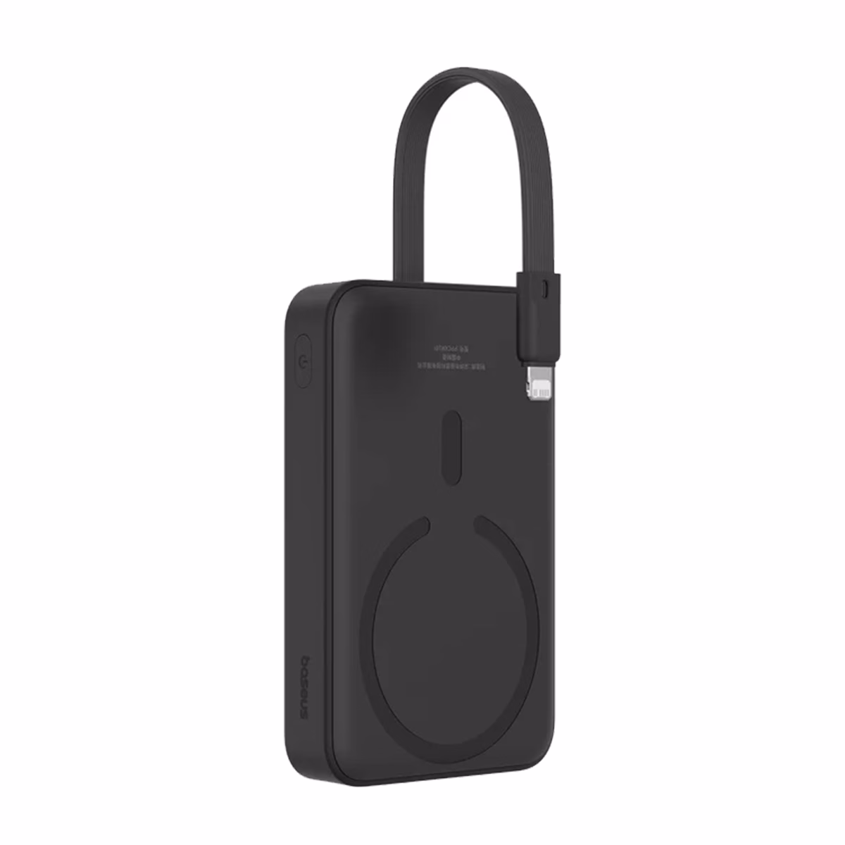پاوربانک باسئوس مدل Magnetic Mini Wireless ظرفیت 10000 میلی آمپر ساعت - مشکی - پلازا دیجیتال