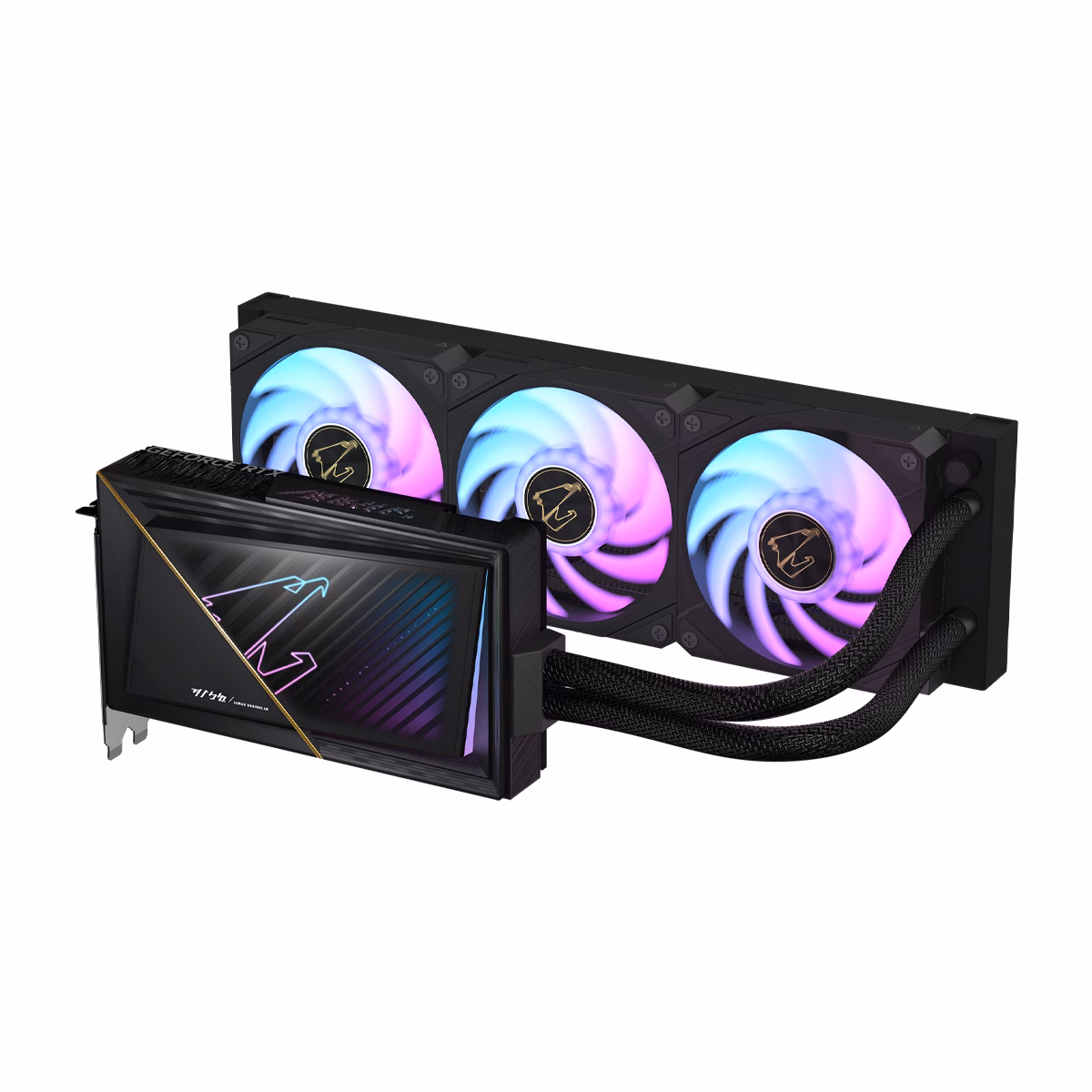 کارت گرافیک گیگابایت مدل AORUS GeForce RTX5080 XTREME WATERFORCE 16GB حافظه 16 گیگابایت 2 کارت گرافیک گیگابایت مدل AORUS GeForce RTX5080 XTREME WATERFORCE 16GB حافظه 16 گیگابایت پلازادیجیتال